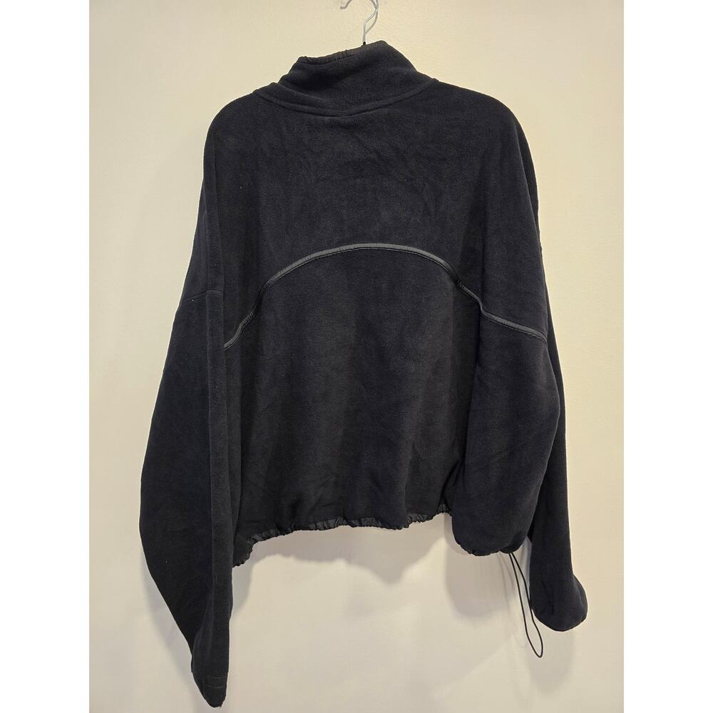 Fabletics Black Polar Fleece Half- Zip Size 3x NWT - Picture 6 of 9